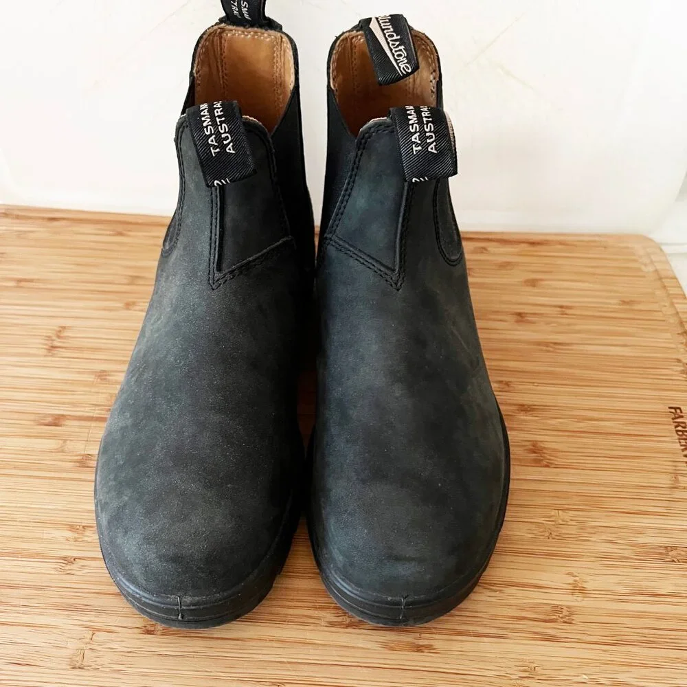 Blundstone Rustic Black 9.5 LIKE NEW - Picture 3 of 6